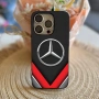 Силиконов Калъф за iPhone с лого Mercedes, снимка 13