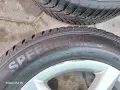 16цола 5х112 Ауди-66,6мм+зимни 225/55/16, снимка 7