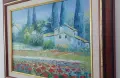 Картина с дървена рамка и маслени бои върху платно, снимка 9