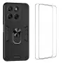 WANLONFENG YS Series за Motorola Moto G67 5G / Moto G87 5G / Moto G77 5G Удароустойчив PC TPU Калъф , снимка 1