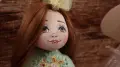 Текстилна кукла с височина 28 см Вероника, снимка 1