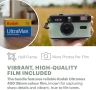 Нов 35мм half frame фотоапарат с Kodak филм калъф и батерии за снимки фотография, снимка 3