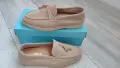 Нови дамски бежови мокасини LORO PIANA by Fabiano EUR37,5, снимка 1