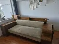 Масивен диван от орехов фурнир , снимка 8