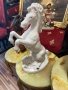 красива голяма порцеланова статуетка кон vicenza Italy, снимка 2