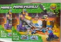 Конструктор 3в1 за изграждане Minecraft World 454 части с LED светлини, снимка 1
