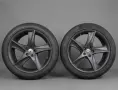 Оригинални джанти 19" Etabeta Jofiel 5x112 с летни гуми 245/45/19 за Mercedes, Audi, VW + датчици, снимка 1