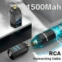 Комплект за татуировки POSEIDON, комплект за писалки за татуировки с 2 x 1500mAh, снимка 3