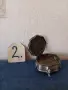 Стари пудриери и огледало кутийки за Арт прибори четка с лопатка. , снимка 6