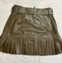 Кожена пола Zara, снимка 2