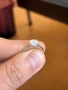 Пръстен с естествен диамант, снимка 4