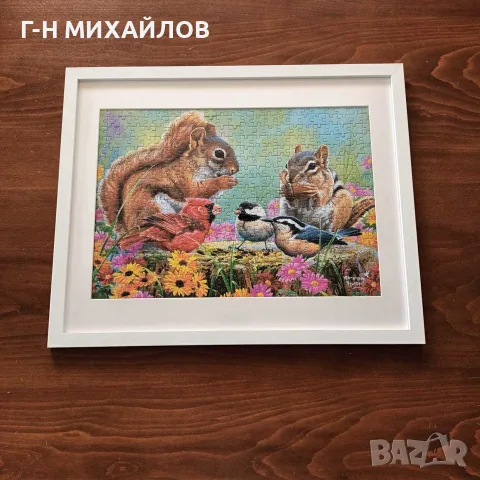 пъзел сложен в рамка, снимка 6 - Пъзели - 55448047