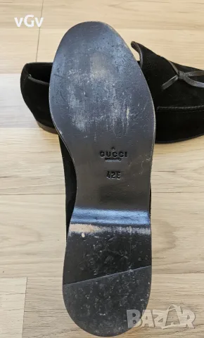 Мъжки Gucci Vintage Loafers / Мокасини - 42Е, снимка 7 - Мокасини - 55602932