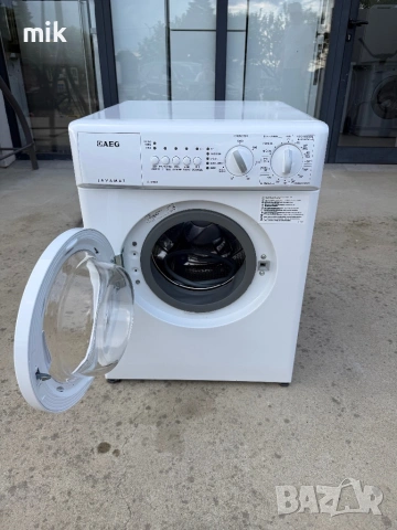 Мини - малка пералня AEG 4 кг Като Нова, снимка 3 - Перални - 54767723