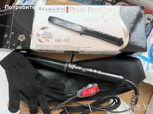 Керамична маша Remington с перлено покритие
