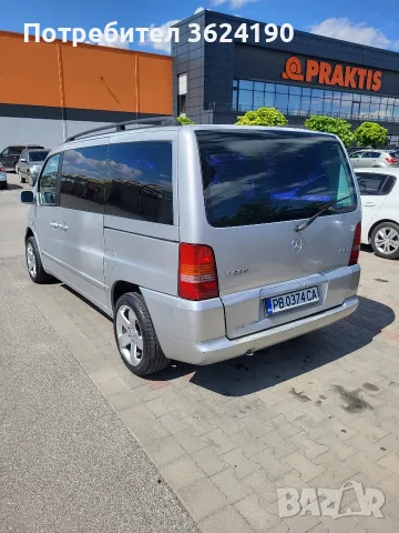мерцедес вито в220цди 2001г, снимка 6 - Бусове и автобуси - 55314865