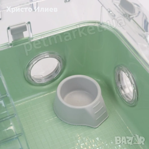 Клетка за хамстер с тръби за игра Ferplast Combi 1, снимка 9 - За гризачи - 54601090