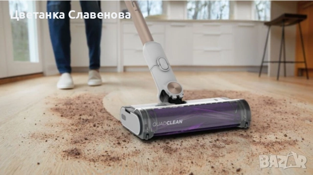 Безкабелна прахосмукачка Shark IW3612EU DetectClean & Empty Flexwand, 240W, 18V, 0.42L, 60 мин. , снимка 7 - Прахосмукачки - 54085327