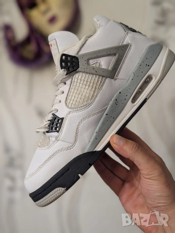 Air Jordan 4 Retro OG „Cement“ номер 43 ,5-44, снимка 14 - Маратонки - 54934704