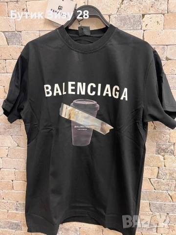 Мъжки тениски Balenciaga , снимка 6 - Тениски - 54256391