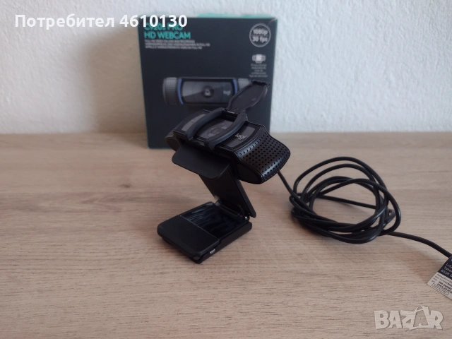 Web камера Logitech C920s Full HD 1080, снимка 6 - Камери - 55190295