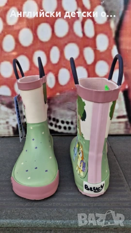 Английски детски гумени ботуши-BLUEY , снимка 4 - Детски боти и ботуши - 54196841