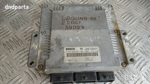 Компютър Renault Laguna 2.2 DCi 2002 0281010637 8200211711