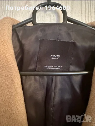 Палто Mango , размер - S, снимка 2 - Палта, манта - 55476654