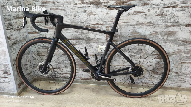 Карбонов шосеен велосипед без капли Specialized Tarmac SL7 S-Works RTP SRAM Red AXS Powermeter | 56, снимка 14 - Велосипеди - 55149821