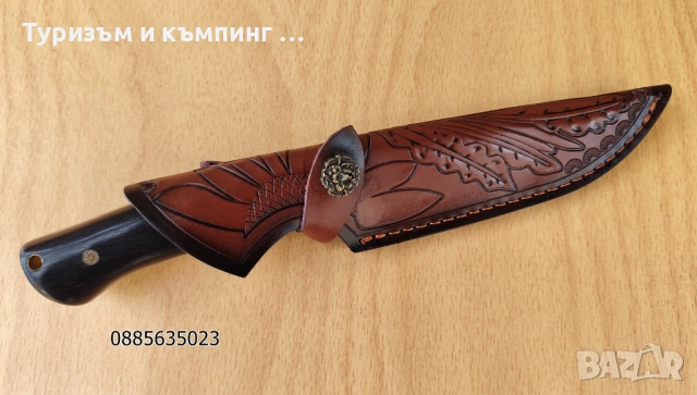 Ловен нож- ръчна изработка /№13/, снимка 4 - Ножове - 54478758