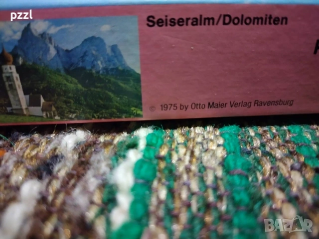 Пъзел "Dolomitten” Ravensburger 1975г. 500 части, снимка 3 - Пъзели - 54528633
