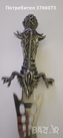 Къс метален меч Medusa Dagger, снимка 6 - Колекции - 54286323