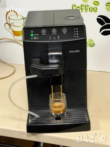 Кафемашина кафе автомат Philips cappuccino с гаранция, снимка 5 - Кафемашини - 55372214