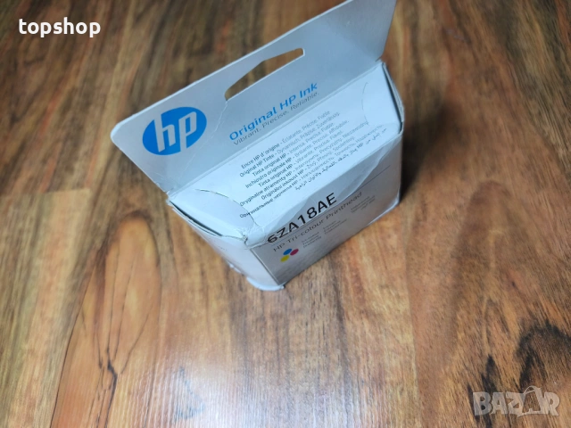Чисто нова, запечатана оригинална цветна печатаща глава HP 6ZA18AE Tri-Color за Smart Tank и Ink..., снимка 3 - Консумативи за принтери - 54946486