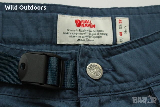 FJALLRAVEN Abisko shade shorts - мъжки къси 3/4 панталони, размер 48 (М), снимка 4 - Спортни дрехи, екипи - 55283035