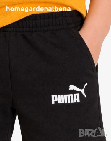 🧡 PUMA Minicats Tee And Shorts Set Orange/Black – Детски спортен комплект, снимка 4 - Комплекти за бебе - 54485095