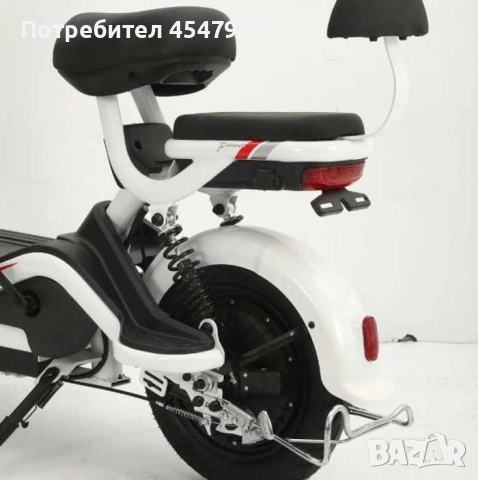 Електрически велосипед Motor9 500W | 45 км/ч | Аларма | Дистанционно управление, снимка 10 - Велосипеди - 54765998