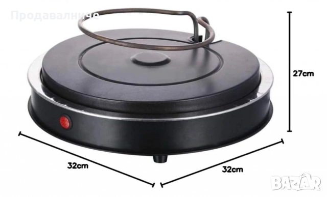 Електрическа пещ за пица, Emerio, снимка 4 - Печки, фурни - 54238080