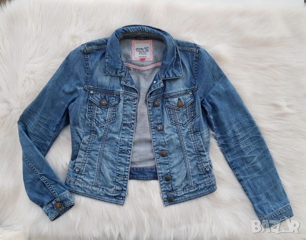 Дамско дънково яке ESPRIT размер S 