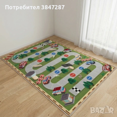 Детски килим за игра 120х160см - противоплъзгащ и миещ се , снимка 6 - Други - 54050726