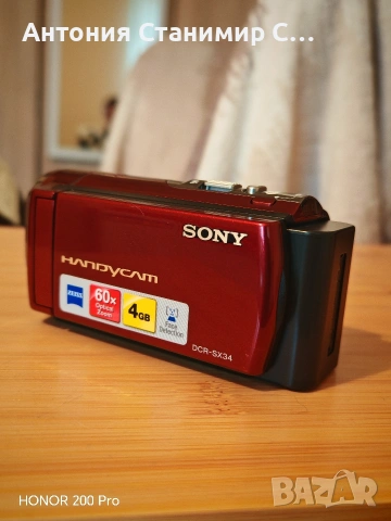 Sony dsr-sx34 камера, снимка 3 - Камери - 54477708