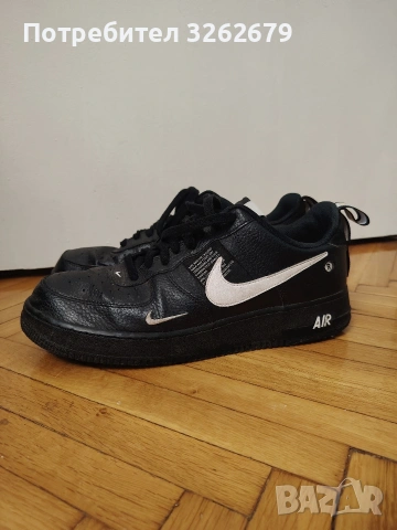 Nike air force 1 swoosh name оригинални размер 45, снимка 2 - Маратонки - 54549255