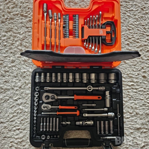 BAHCO, S910, 1/4" и 1/2", 92 части, НОВО