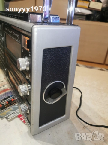 GRUNDIG SATELLIT 2100-MADE IN GERMANY-ВНОС SWISS 0706260845L4, снимка 8 - Радиокасетофони, транзистори - 54805786
