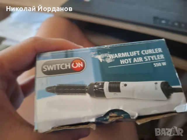 сешоар и четка switch on, снимка 5 - Сешоари - 55528097