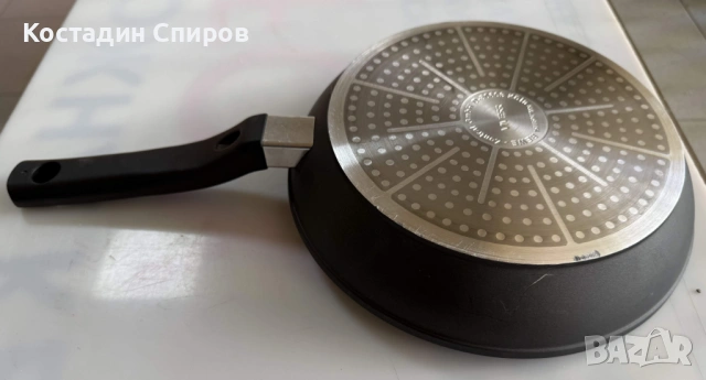 Ковани алуминиеви тигани Vivess   20 см. 24 см. и 28 см. , снимка 5 - Съдове за готвене - 54412142