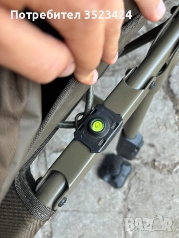Шаранджийско легло AVID CARP Benchmark LevelTech X System, снимка 4 - Екипировка - 55183725