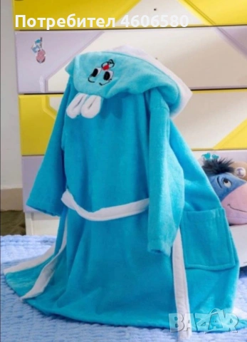 👶✨ Детски памучни халати (2–12 г.) ✨, снимка 2 - Хавлии и халати - 53983512