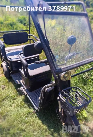 Електрическа триколка с покрив TS-302 MAXI 2000W 60V 36AH