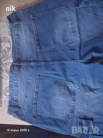 Нови дънкови бермуди 38 номер, снимка 3 - Къси панталони - 54157677